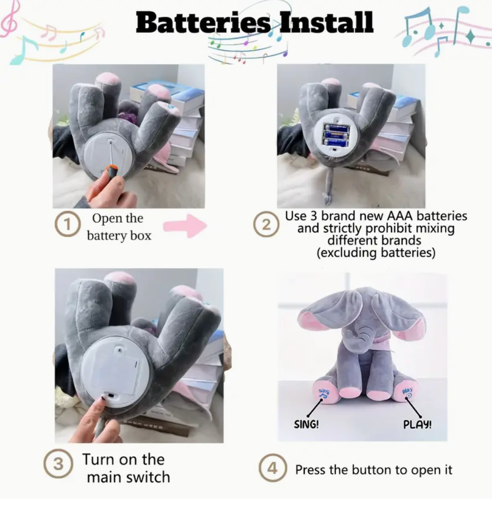 Interactive Elephant Toy