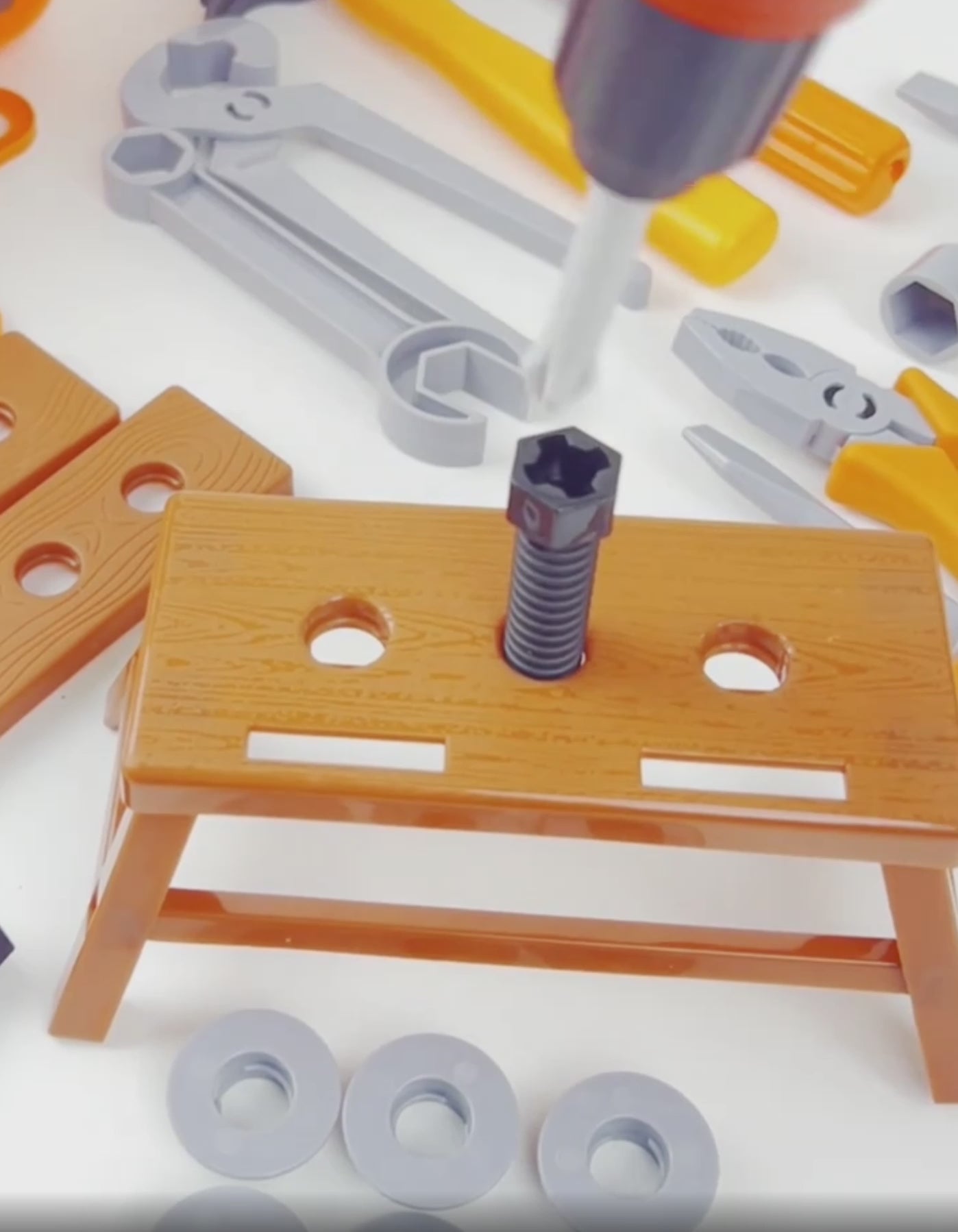 Children's Tool Box (with drill)